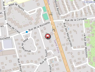 Carte de Esso à Saint-fons