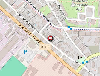 Carte de Vacher à Saint-priest