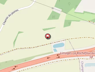 Carte de Boulangerie Monplaisir à Gond-pontouvre