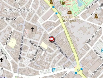 Carte de Pharmacie Vanoni à Cognac