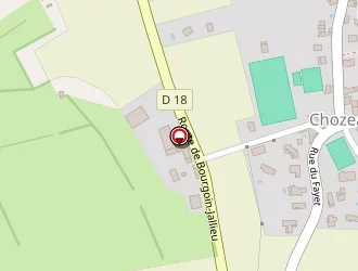 Carte de Tc Plomberie à Chozeau