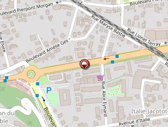 Carte de Carraz à Aix-les-bains