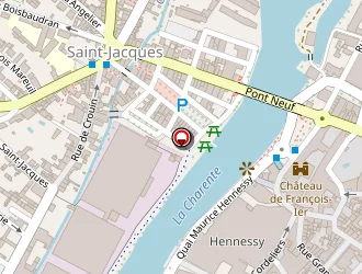 Carte de La Salle Verte à Cognac