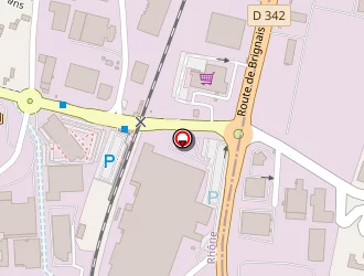 Carte de Abaca à Chaponost