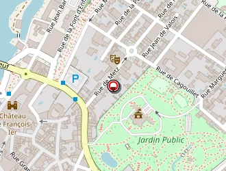 Carte de Le Jardin Facile à Cognac