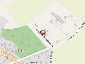 Carte de Parthenay à Breuillet