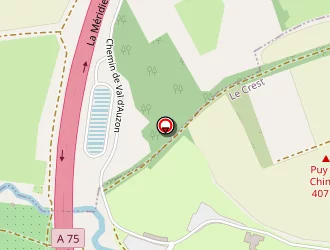 Carte de Evenementiel Garden à Crest (le)