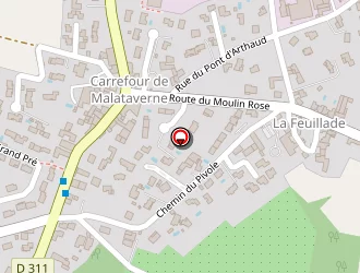 Carte de Henriet Bernard à Messimy