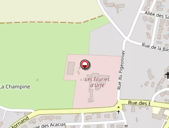 Carte de Destination Ulm à Chambéon