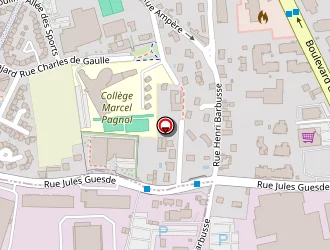 Carte de Berthaud à Saint-genis-laval