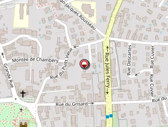 Carte de Boulanger à Saint-priest