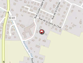 Carte de Maison De Retraite à Yenne