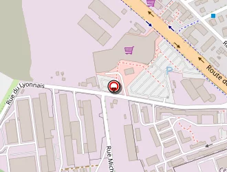 Carte de Centre Leclerc à Saint-priest