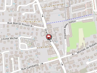 Carte de Erilia à Saint-priest