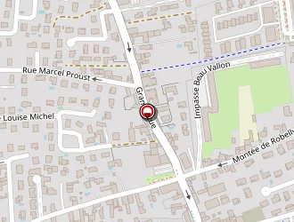 Carte de Aménagement Lyonnais à Saint-priest