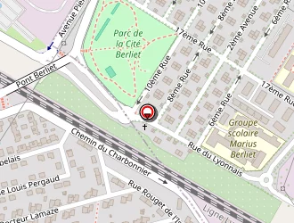 Carte de La Corbeille De La Charre à Vénissieux