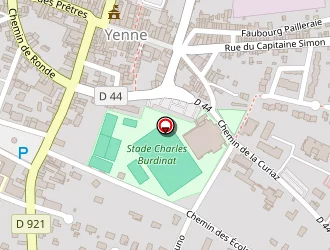 Carte de Antenne Sat Philippe à Yenne