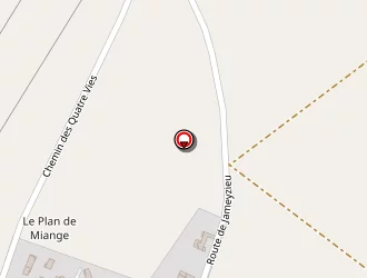 Carte de Bellegarde Bourcie (g.a.e.c) à Chamagnieu