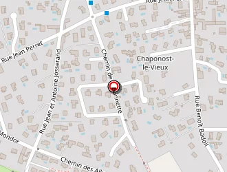 Carte de Gravrand Robert à Chaponost