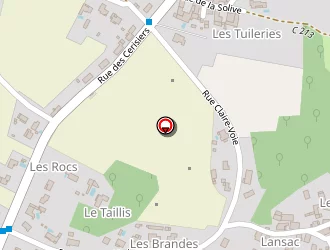 Carte de Pautrot à Champniers