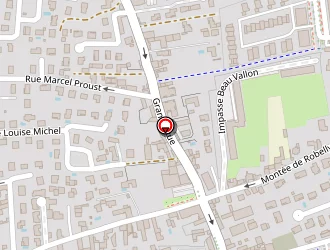 Carte de Moteley Bernard à Saint-priest