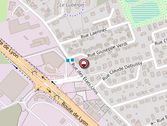 Carte de Renault Trucks Sas à Saint-priest