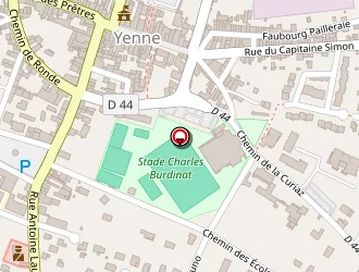 Carte de L'immobilier à Yenne