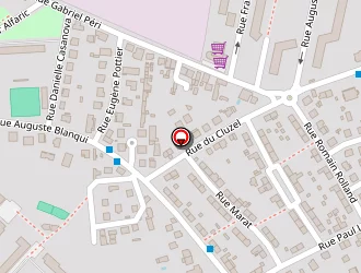 Carte de Garage Moreira à Vénissieux