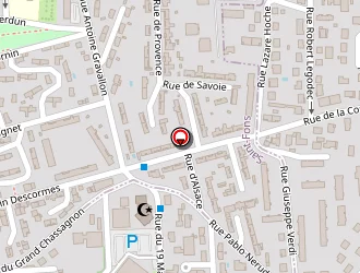 Carte de Erba Redon Claude à Vénissieux