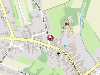 Carte de Arsie Manuel à Pisany