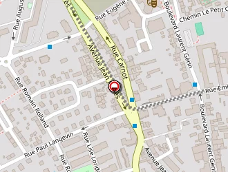 Carte de Société Générale à Vénissieux