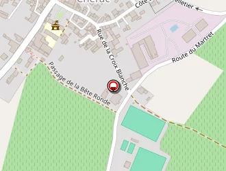 Carte de Stade Municipal à Chérac