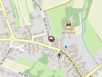 Carte de Boinard Philippe à Pisany