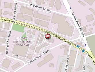 Carte de Casanova à Vénissieux