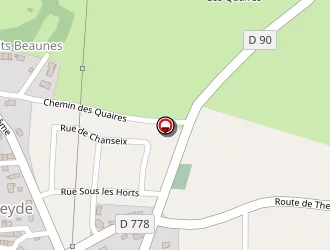 Carte de Garage De Theix à Saint-genès-champanelle