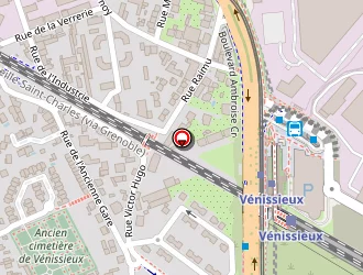 Carte de Nessby à Vénissieux