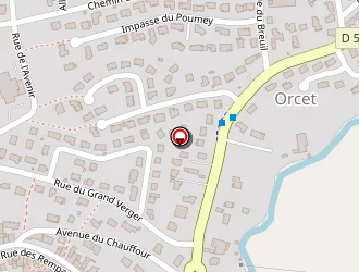 Carte de Coiffure Christine à Orcet