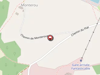 Carte de Anebey (plateau D'yzeron) à Yzeron