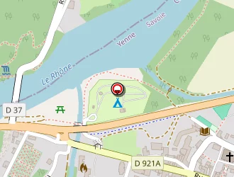 Carte de Pézin Martine à Yenne