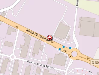 Carte de Acsson à Saint-priest