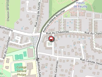 Carte de Thiboud André à Saint-priest