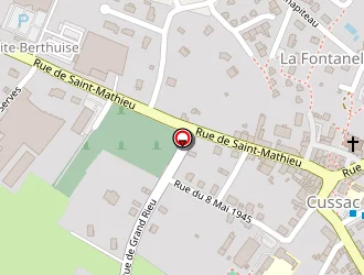 Carte de Ecole Primaire à Cussac