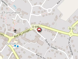 Carte de Cerinnov à Cussac