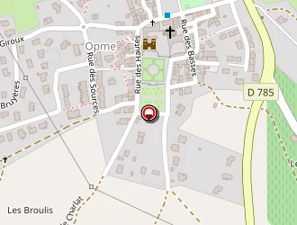 Carte de Alfaelec à Saint-saturnin