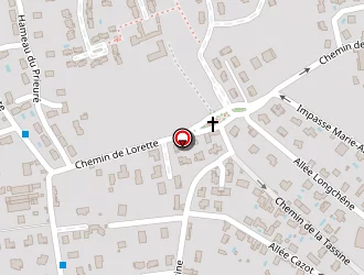 Carte de Sorebat à Saint-genis-laval