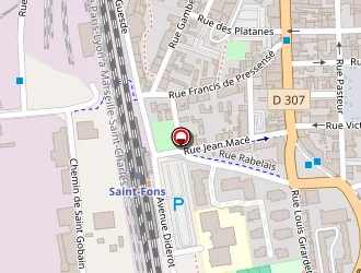 Carte de Sncf à Saint-fons