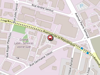 Carte de A.j.v à Vénissieux