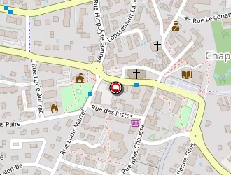 Carte de La Case D'alidou à Chaponost