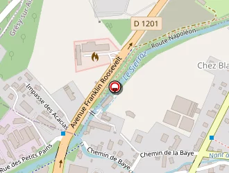 Carte de Atelier Ciel à Aix-les-bains