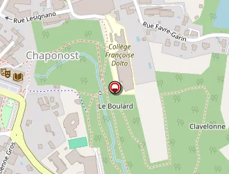 Carte de Cuisine Centrale à Chaponost